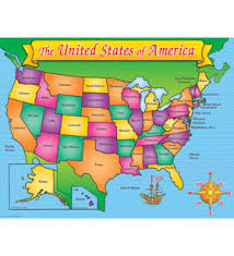 usa map chart by