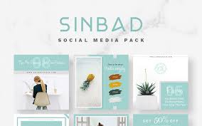 Using them will ensure that your images are optimally displayed, without unwanted cropping or resolution issues. Sinbad Pack Social Media Template 66842 Templatemonster