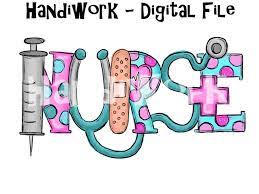 Cute Nursing Sublimation Png Design Whimsical And Fun Nursing Etsy How To Draw Hands Word Design Nurse Design