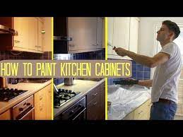 Keeping your cabinets emptied for. How To Paint Kitchen Cabinets Cupboards Uk Makeover On A Budget Youtube