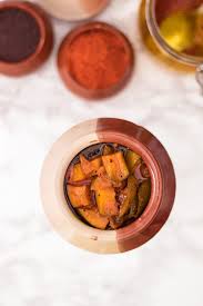 Heat the oil in a pan on medium heat. Sweet Mango Pickle Recipe Instant Mango Pickle Spice Up The Curry