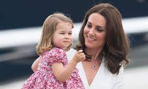 It looked like the baby was asleep! Kate Middleton Opens Up About Daughter Princess Charlotte On The Eve Of Her Birthday Hello