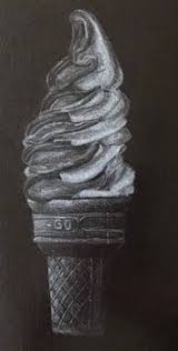 Black And White Ice Cream Drawing Ice Cream White Colored Pencil By Mrstfox Resources Teachers Pay Teachers Pencil Project Black Paper Drawing Ice Cream Painting