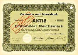 Wir sind die bank an ihrer seite, auch wenn eine filiale schließt. Commerz Und Privat Bank Hamburg Historische Aktie 1932 Commerzbank Frankfurt Ebay