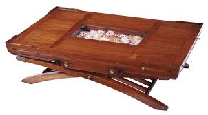 A pretty practical coffee table (for 4) convertible to a dining table for 6. Coffee Table With Extension Leaves Magellan