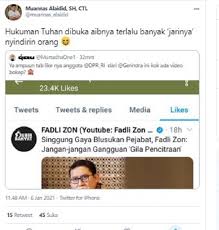 Mohon dibantu lewat jalur dpr. Gegara Like Konten Porno Di Twitter Fadli Zon Dilaporkan Ke Bareskrim Polri Dengan Uu Pornografi Cirebon Raya