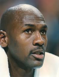 1990's Michael Jordan "Large Portrait" TYPE 1 Original Photo by Cunningham  PSA