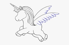 Standard printable step by step. How To Draw Unicorn Unicorn Drawing Hd Png Download Kindpng