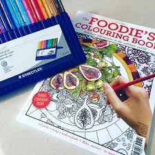 Download Foodie Coloring Books An Adult Colouring Book For Food Lovers