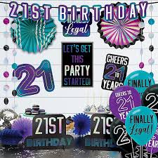21st birthday venue and activity ideas 21st Birthday Party Supplies Decorations Ideas Party City