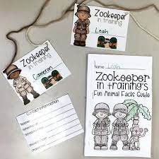 Zoo Field Trip Name Tags And Zookeeper In Training Fun Animal Facts Guide Https Www Teacherspayteachers Com Prod Zoo Preschool Zoo Activities Zoo Lessons