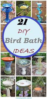It is a very simple diy oriole feeder you can see out there. 21 Cute Diy Bird Bath Ideas You Can Easily Make For Your Garden Rina Watt Blogger Home Decor Diy And Recipes