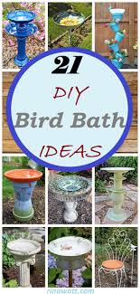 It is a very simple diy oriole feeder you can see out there. 21 Cute Diy Bird Bath Ideas You Can Easily Make For Your Garden Rina Watt Blogger Home Decor Diy And Recipes