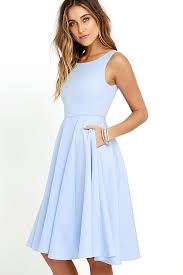 Sweetly Sung Periwinkle Blue Midi Dress In 2020 Midi Bridesmaid Dress Promotion Dresses Periwinkle Dress