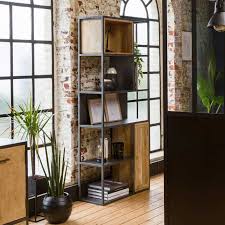 Check spelling or type a new query. Bibliotheque Industrielle 30 Etageres En Metal Et Bois