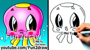 Learn how to draw animals cute and easy step by step for beginners. How To Draw Easy Cartoons Fun 2 Draw Sea Creatures 1920x1080 Wallpaper Teahub Io