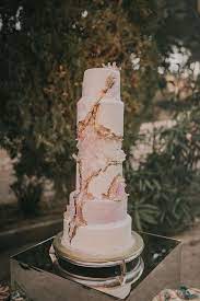 Romantic Fairytale Spanish Wedding With The Most Incredible Light Canopy 100 Layer Cake Lace Wedding Cake Unique Wedding Cakes Geode Cake Wedding