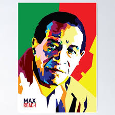 Max Roach in WPAP Pop Art Illustration" Poster for Sale by andipasoepati