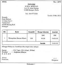 7 contoh invoice untuk berbagai keperluan penagihan jasa penjualan. Contoh Invoice Tuntutan Bayaran Jawkosa