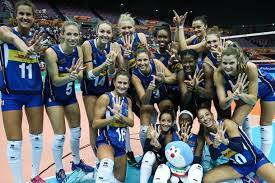 Le maglie ufficiali e le repliche errea dei campioni delle nazionali azzurre. Volley Mondiali Femminili Italia Inarrestabile Osservatorio Nazionale Sulle Manifestazioni Sportive