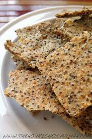 Easy Grain Free Crackers For Keto And Low Carb The Nourished Caveman Recipe Easy Cracker Cracker Recipes Homemade Crackers