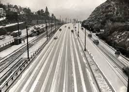 Snow On The Cahuenga Pass Los Angeles February 7 1948 California History Los Angeles Los Angeles History