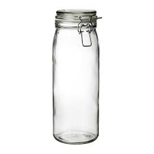 Korken Clear Glass Jar With Lid Height 30 5 Cm Ikea Glass Jars With Lids Jar Glass Jars