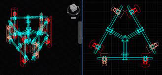 Download H Frame Gantry 3d Model Cad Template Dwg Cad Templates