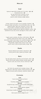 Le club chasse et pêche le filet il miglio pour emporter. Le Serpent Menu In Montreal Quebec Canada
