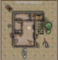 13x14 Battlemap House Of The Undertaker Dungeon Maps Fantasy Map Tabletop Rpg Maps