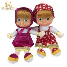 Cute Masha Girls Anime Cartoon Dolls Plush Stuffed Toys Russian Princess Adorable For Children Gifts Beautiful Baby Sister Kids Dolls Aliexpress About 0% of these are dolls, 0% are stuffed & plush animal. us 3 98 24 off cute masha girls anime cartoon dolls plush stuffed toys russian princess adorable for children gifts beautiful baby sister