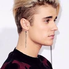 656 likes · 32 talking about this. Celebritattoo Justin Bieber Patience Tattoo Behind Justin
