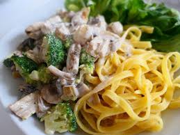 Tagliatelles Aux Champignons Brocoli Et Huile De Truffe Recette Tagliatelles Tagliatelle Aux Champignons Recette De Julie