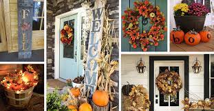 Autumn leaves and rich fall colors. 40 Best Fall Porch Decorating Ideas And Designs For 2021