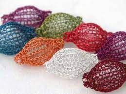 This necklace is fully beaded with sparkling beads, and it is. How To Crochet With Wires Youtube