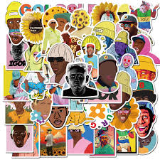 The odd future rapper has recorded the voiceover for a character on cartoon network's regular show which he says is like my second favourite show. 50pcs Stickers Aesthetic Cartoon Singer Tyler The Creator Sticker Rapper Tyler Gregory Okonma Waterproof Non Repeating Luggage Laptop Shopee Philippines