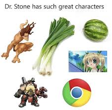 Thoughts On Dr Stone So Far Meme Memes Funny Lol Anime Nerd Stone World Anime Funny