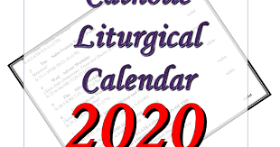 Liturgical season & holy qurbana bible readings. Liturgytools Net Catholic Liturgical Calendars For 2020