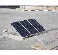 Customized Adjustable Tripod Aluminum Solar Flat Roof ...