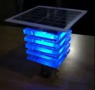 Solar Garden Pathway Lights Outdoor LED Lighting Ground Plug Bollard