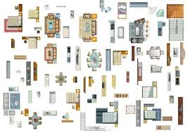 Furniture Layout Psd Layered Material Furniture Layout Interior Design Plan Sofa Design