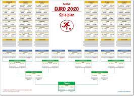 In eine tabelle eintragen« nach anzahl der buchstaben sortiert. Em 2020 Spielplan Fur Excel Alle Meine Vorlagen De