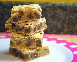 Congo Bars Easy Chocolate Chip Bar Cookies My Hubby S Fave Takes Just 45 Min From Start To Finish And Fills A 9x13 Pa Desserts How Sweet Eats Eat Dessert