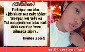 M pa poétesse Cycy Lite dim lap banm jere page sa , poum ka jere l pouli  Menmjan ak nou tout mse pitit litou m renmenl menmjan ak nou M te kòmanse