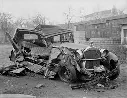 Vintage Photos Of Auto Accidents In Boston 1920s 1950s Car Crash Car Photos Car Accident