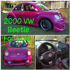 2000 Vw Beetle For Sale 5 Speed Manuel Transmission 2 0 Engine Body Kit Leather Interior 3000 Stereo System Two 1 Vw Beetle For Sale Vw Beetles Body Kit