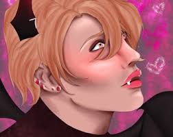 Asmo's Fan Club 38mm Round Badge (limited Amount Available)