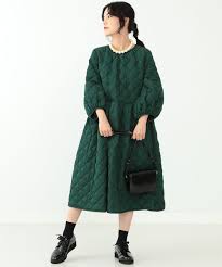 Carolina Glaser キルティング ワンピース ワンピース Carolina Glaser カロリナ グレイサー のファッション通販 Zozotown