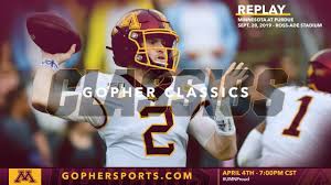 Some of these weaklings include home games versus. Watch Live Gopher Football Wins At Purdue 38 31 Gopher Classics Youtube