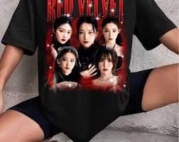 Red Velvet Kpop Sweatshirt, Red Velvet Chill Kill Album Shirt, Kpop Red  Velvet Vintage Retro Graphic Music Unisex Gift Fan Hoodie